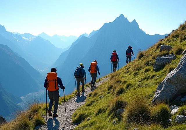 Guided Mountain Trekking Adventure